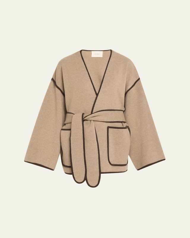 Fiora Cashmere Cardigan Coat